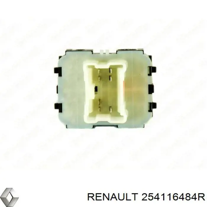 254116484R Renault (RVI) Panel przyciskowy sterowania podnośnikiem szyby przedni lewy