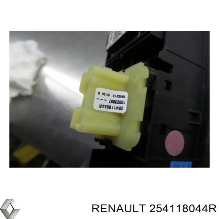 Panel przyciskowy sterowania podnośnikiem szyby przedni lewy Renault (RVI) 254118044R cena, od 18,37 USD