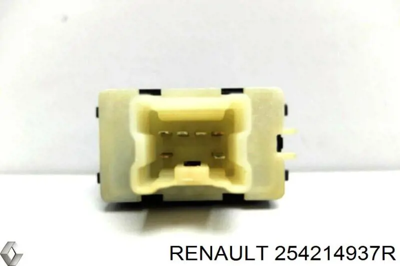 254214937R Renault (RVI) Włącznik przyciskowy podnośnika szyby konsoli centralnej