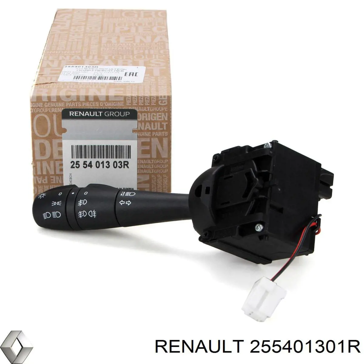 Do koszyka 255401301R Renault (RVI) Przełącznik zespolony lewy