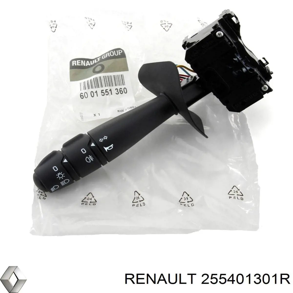 Przełącznik zespolony lewy 255401301R Renault (RVI)