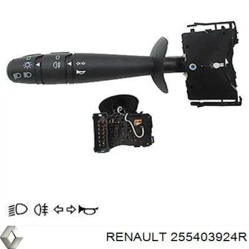 Przełącznik zespolony lewy Renault (RVI) 255403924R cena, od 87,60 USD