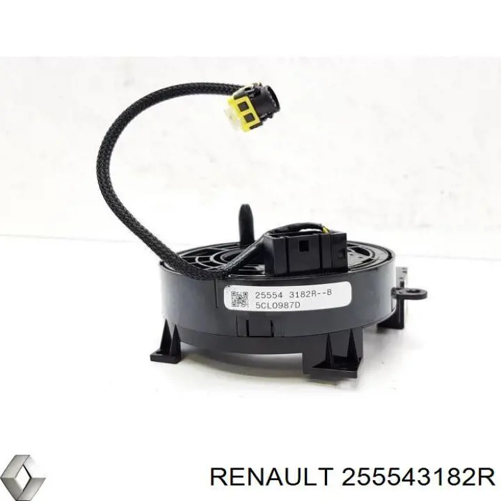 Pierścień kontaktowy AIRBAG, taśma kierownicy Renault (RVI) 255543182R cena, od 78,32 USD