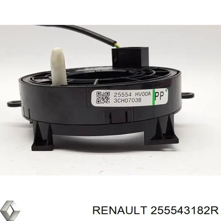 255543182R Renault (RVI) Pierścień kontaktowy AIRBAG, taśma kierownicy