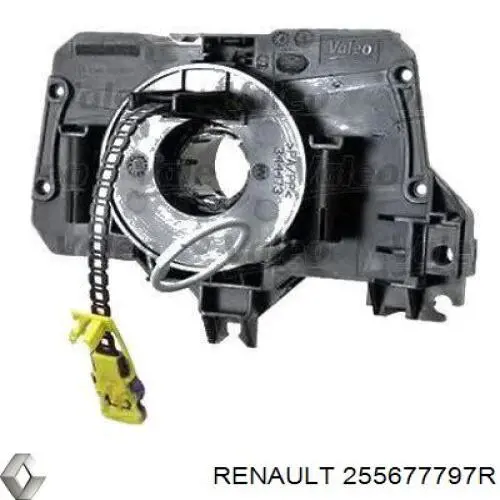 255677797R Renault (RVI) Pierścień kontaktowy AIRBAG, taśma kierownicy