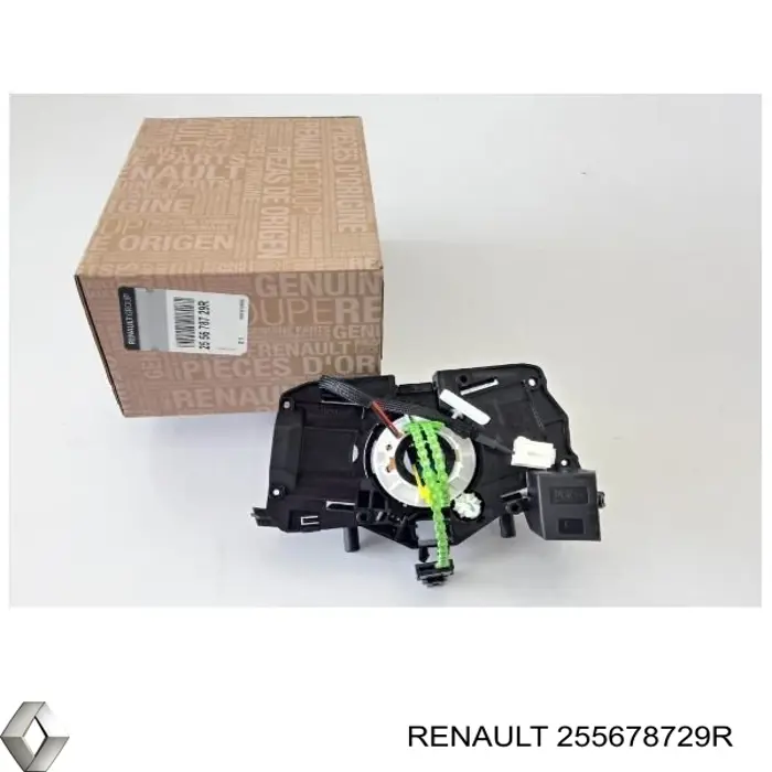 255678729R Renault (RVI) Pierścień kontaktowy AIRBAG, taśma kierownicy
