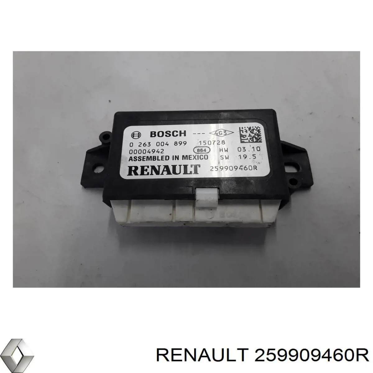 Do koszyka 259909460R Renault (RVI) Sterownik czujnika parkowania