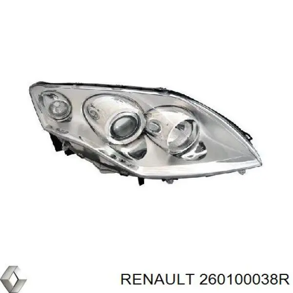 260100038R Renault (RVI) Reflektor prawy