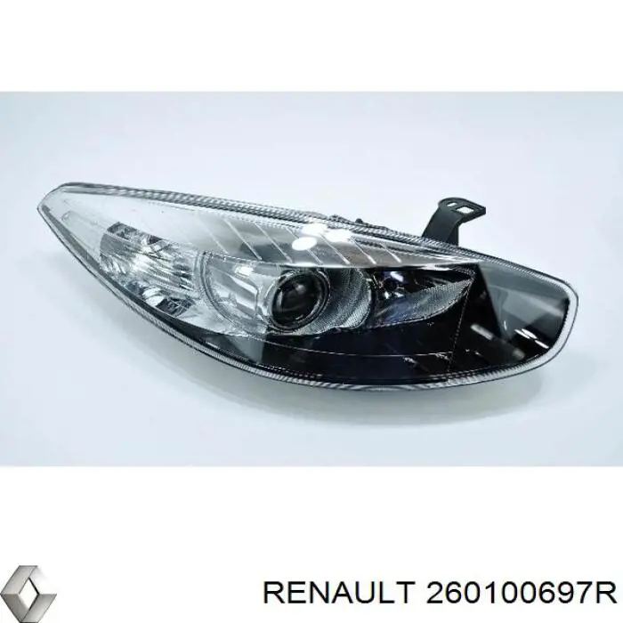 Do koszyka 260100697R Renault (RVI) Reflektor prawy