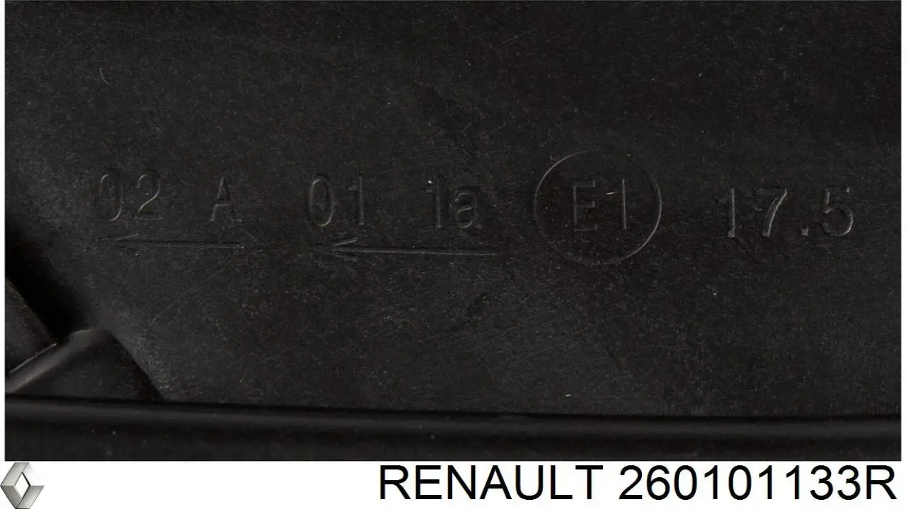 Reflektor prawy 260101133R Renault (RVI)