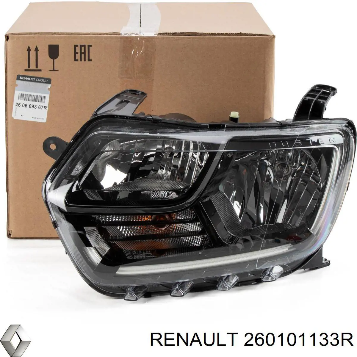 260101133R Renault (RVI) Reflektor prawy