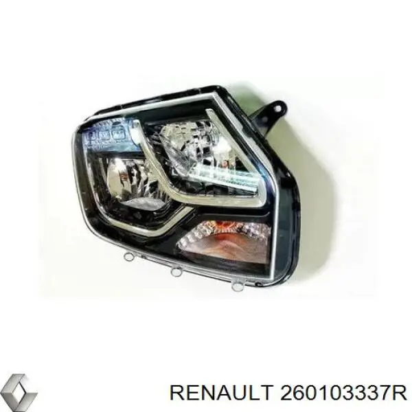 Reflektor prawy Renault (RVI) 260103337R cena, od 106,18 USD