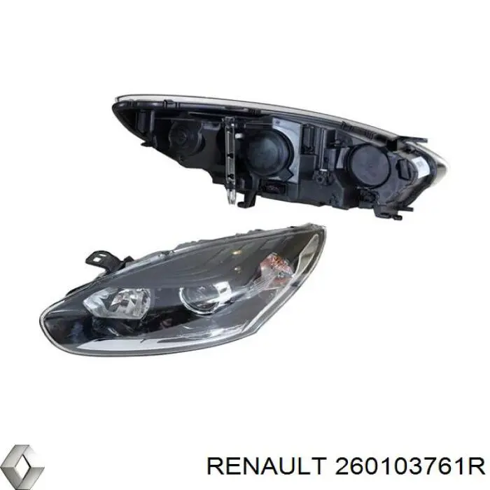 260103761R Renault (RVI) Reflektor prawy