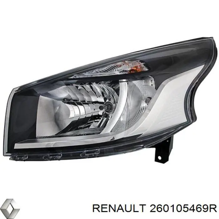 Do koszyka 260105469R Renault (RVI) Reflektor prawy