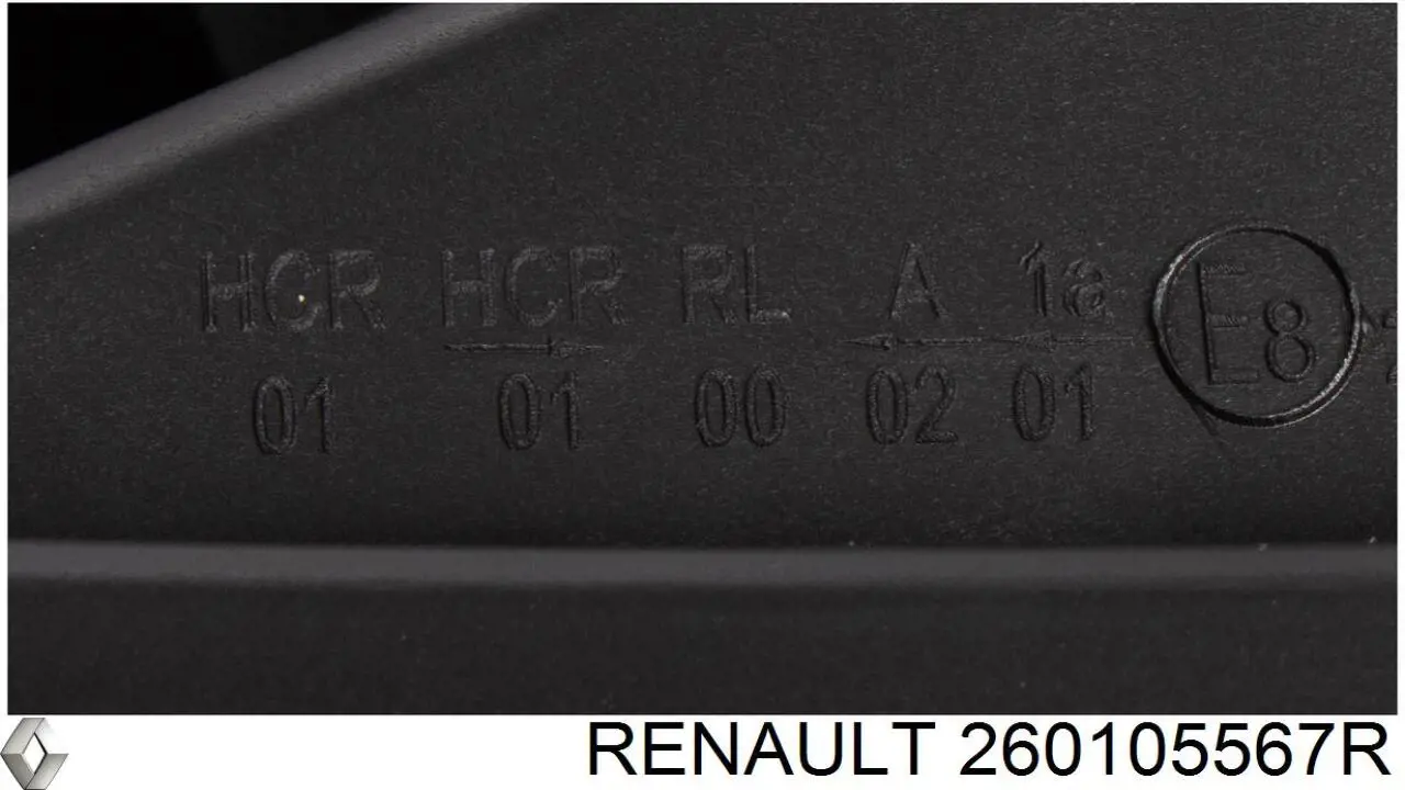 260105567R Renault (RVI) Reflektor prawy