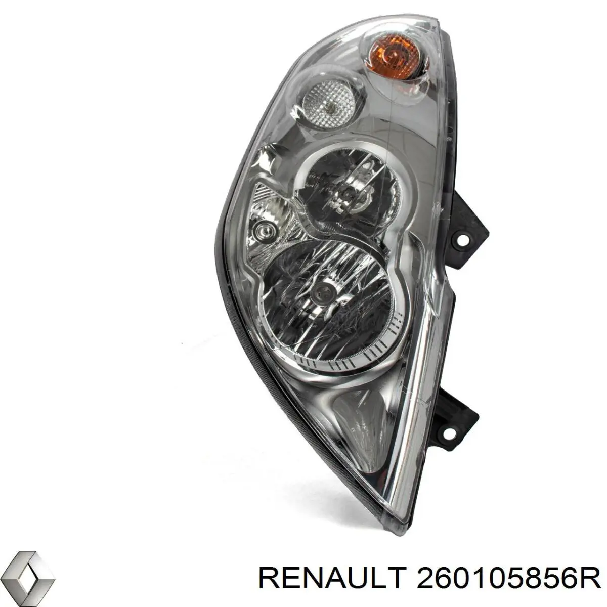 Reflektor prawy Renault (RVI) 260105856R cena, od 213,09 USD