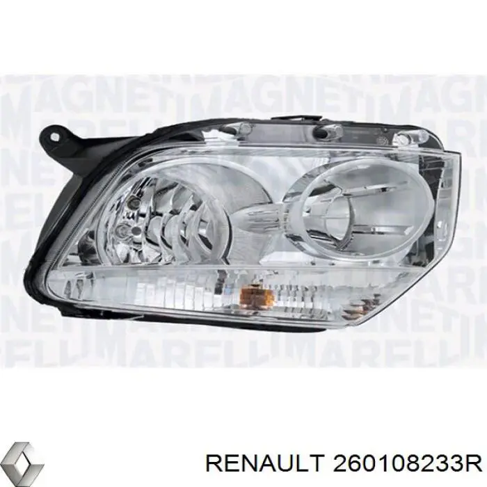 260108233R Renault (RVI) Reflektor prawy
