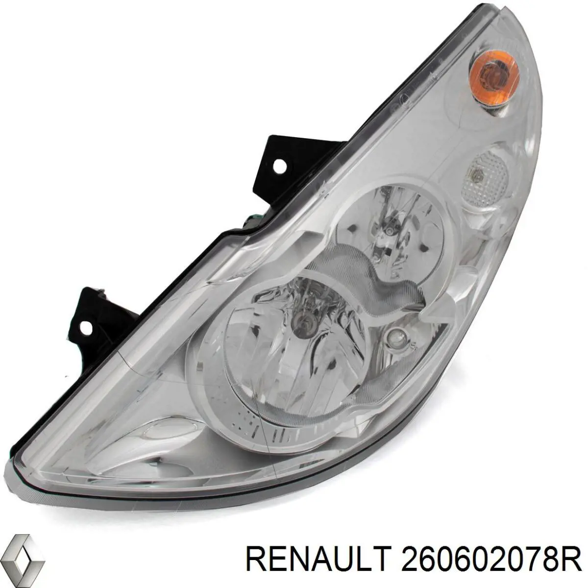 Reflektor lewy Renault (RVI) 260602078R cena, od 233,41 USD
