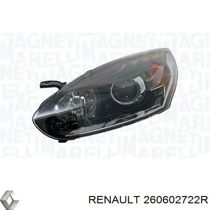 260602722R Renault (RVI) Reflektor lewy