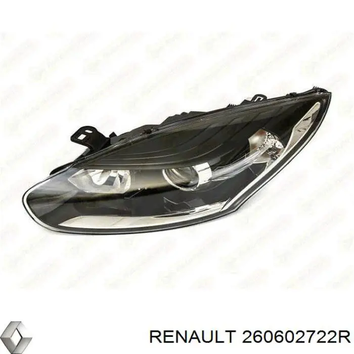 Reflektor lewy Renault (RVI) 260602722R cena, od 263,90 USD