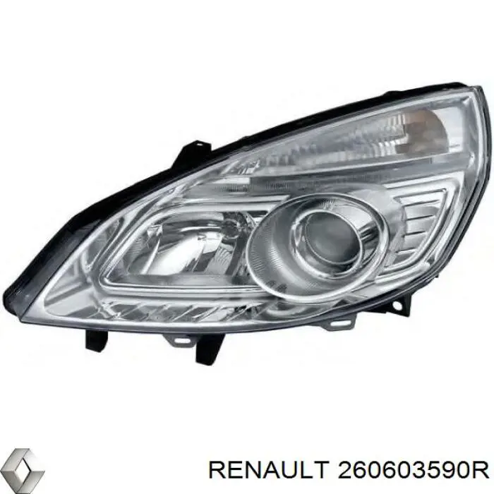 Reflektor lewy Renault (RVI) 260603590R cena, od 705,84 USD