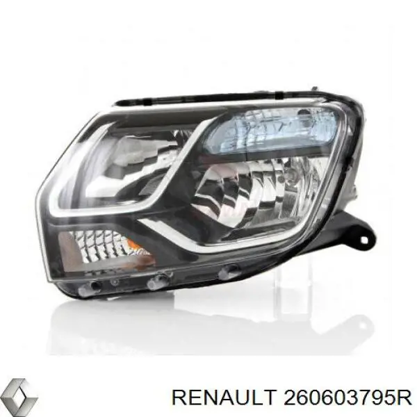 Reflektor lewy Renault (RVI) 260603795R cena, od 123,80 USD