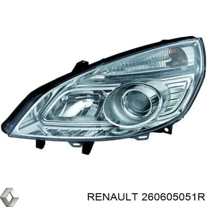 260605051R Renault (RVI) Reflektor lewy