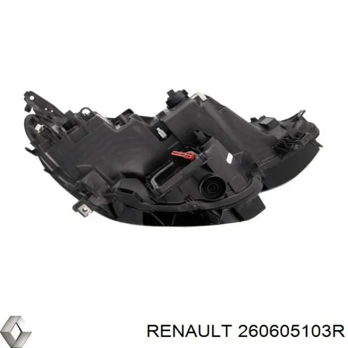 Reflektor lewy Renault (RVI) 260605103R cena, od 561,82 USD