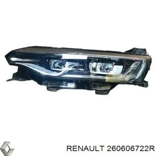 Do koszyka 260606722R Renault (RVI) Reflektor lewy