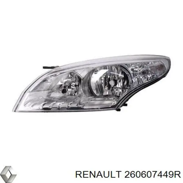 260607449R Renault (RVI) Reflektor lewy