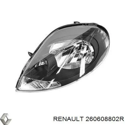 Do koszyka 260608802R Renault (RVI) Reflektor lewy