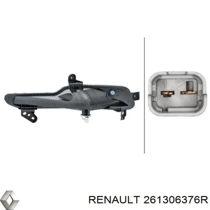 261306376R Renault (RVI) Kierunkowskaz prawy