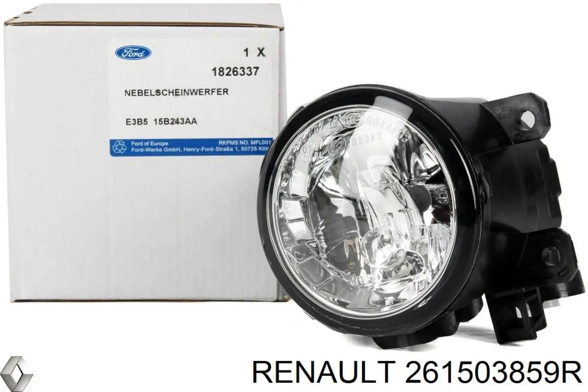 Do koszyka 261503859R Renault (RVI) Lampa przeciwmgielna lewa/prawa