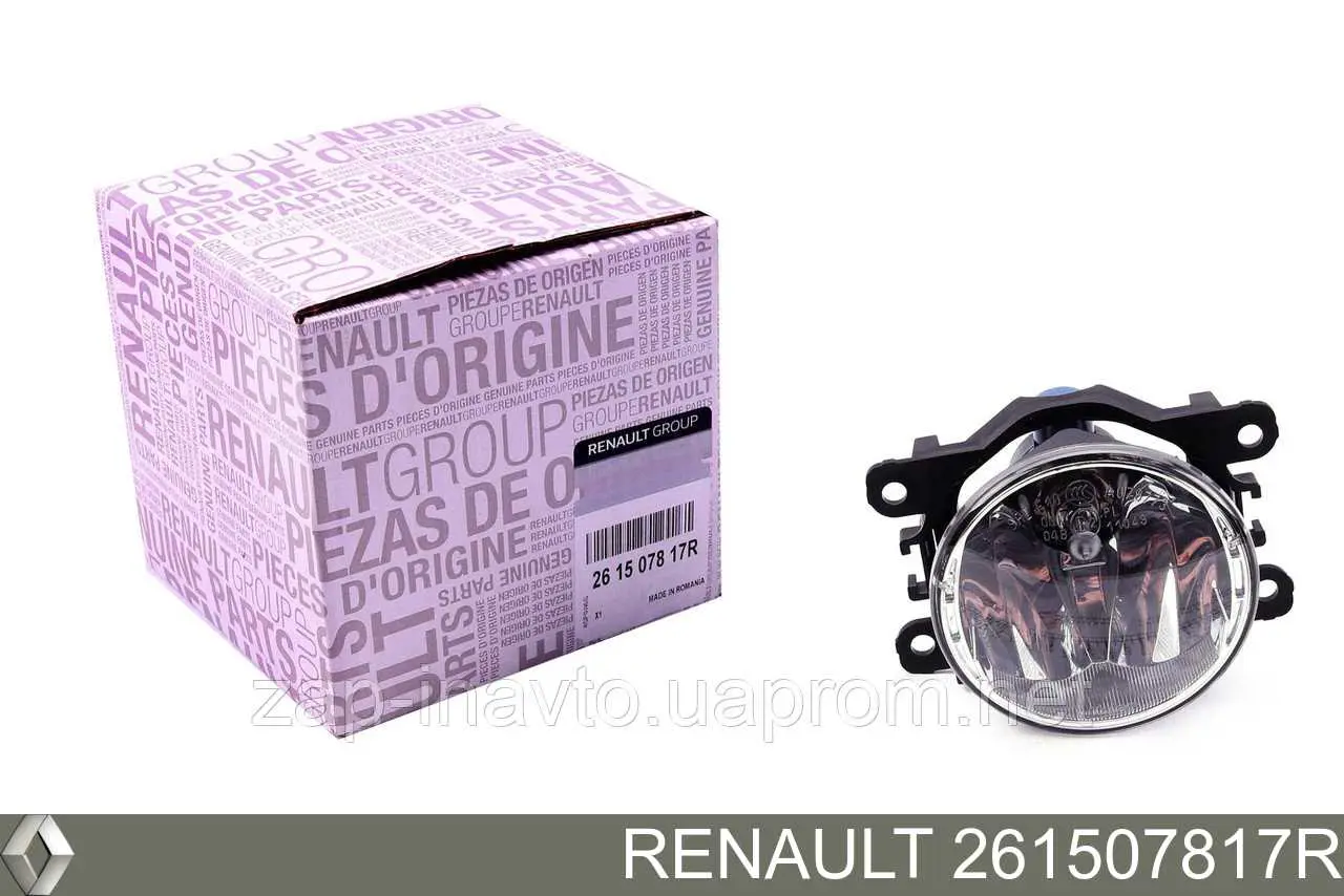 Do koszyka 261507817R Renault (RVI) Lampa przeciwmgielna tylna