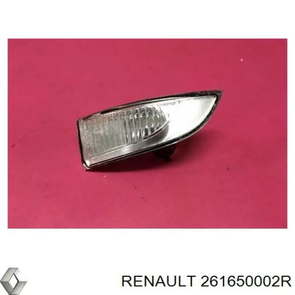 Do koszyka 261650002R Renault (RVI) Kierunkowskaz lusterka lewy