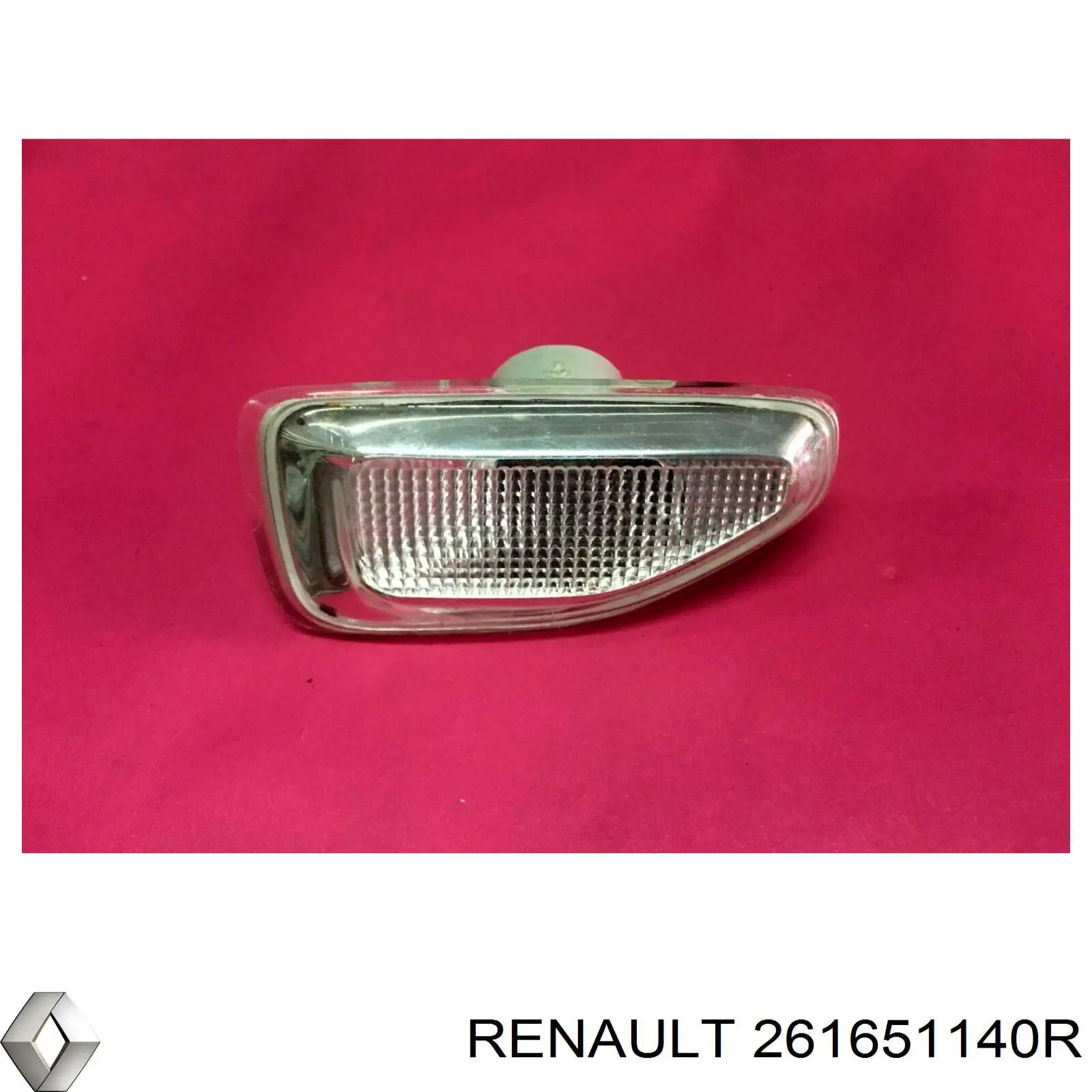 261651140R Renault (RVI) Powtarzacz kierunkowskazu na błotniku lewy