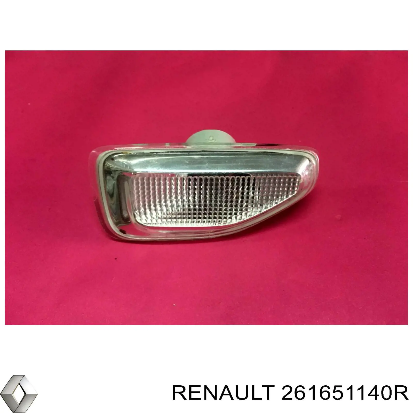 Powtarzacz kierunkowskazu na błotniku lewy Renault (RVI) 261651140R cena, od 14,09 USD