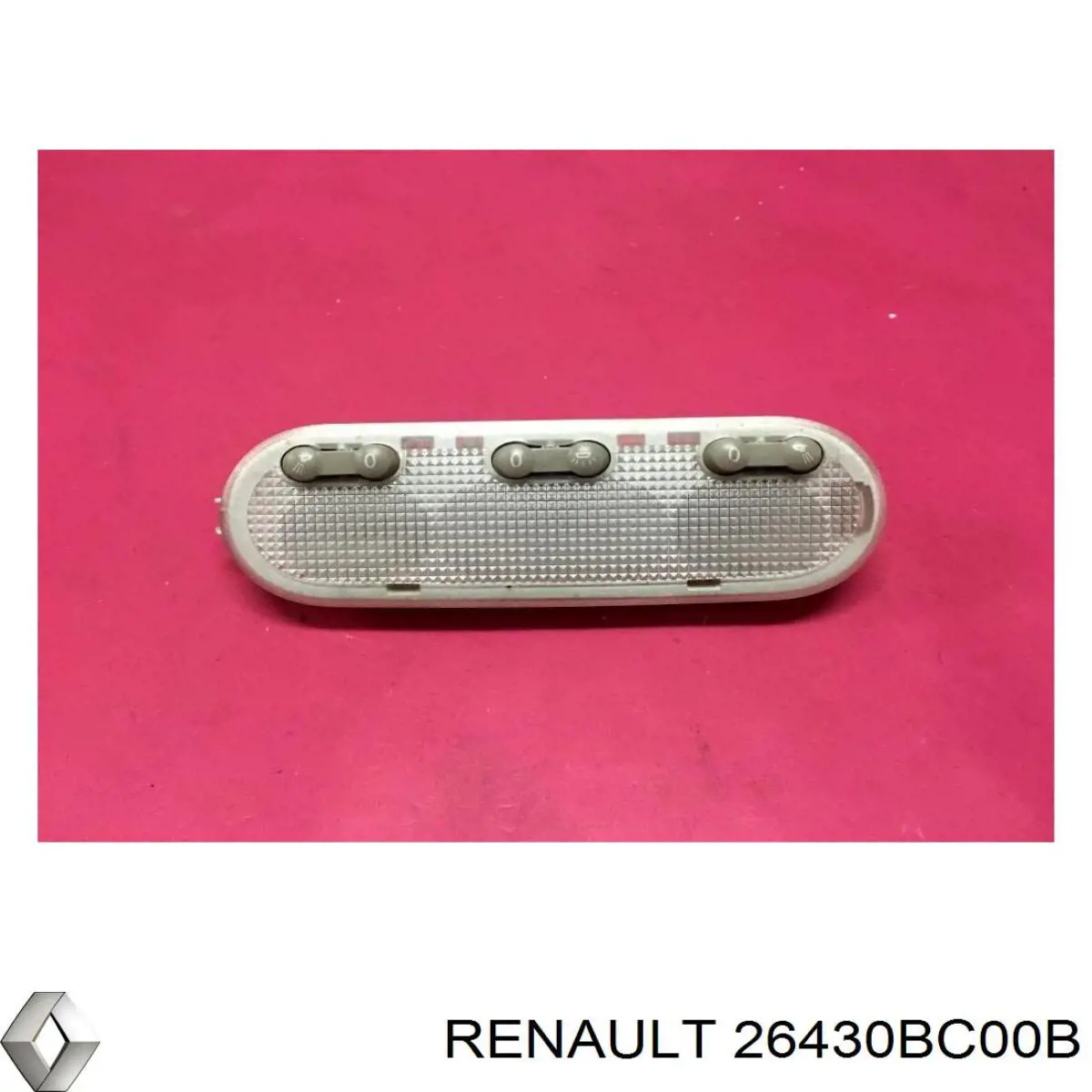 Lampka oświetlenia kabiny Renault (RVI) 26430BC00B cena, od 42,64 USD