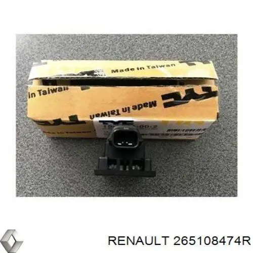 Lampa oświetlenia tylnej tablicy rejestracyjnej Renault (RVI) 265108474R