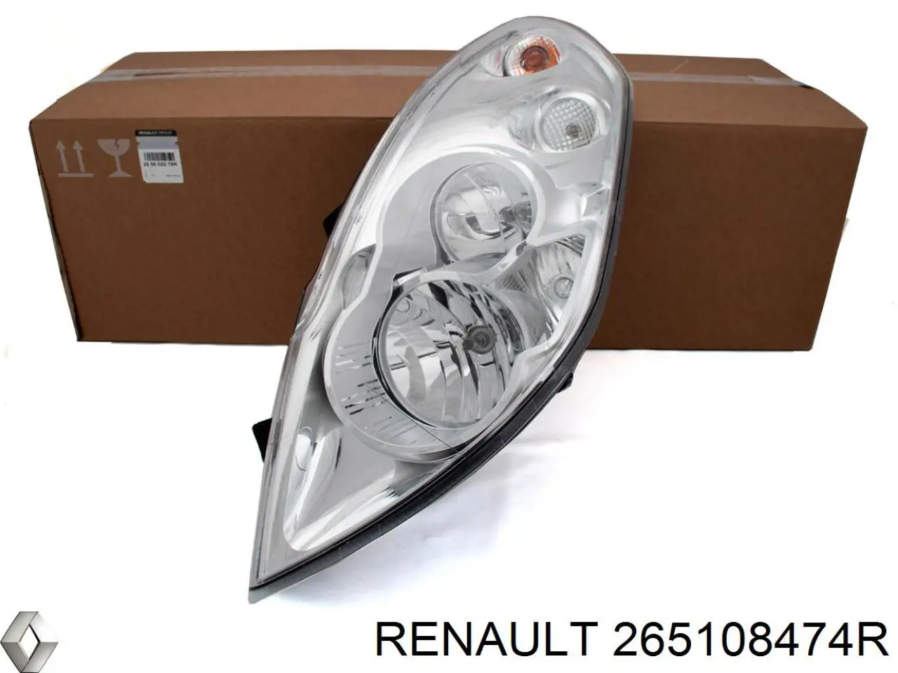 Do koszyka 265108474R Renault (RVI) Lampa oświetlenia tylnej tablicy rejestracyjnej