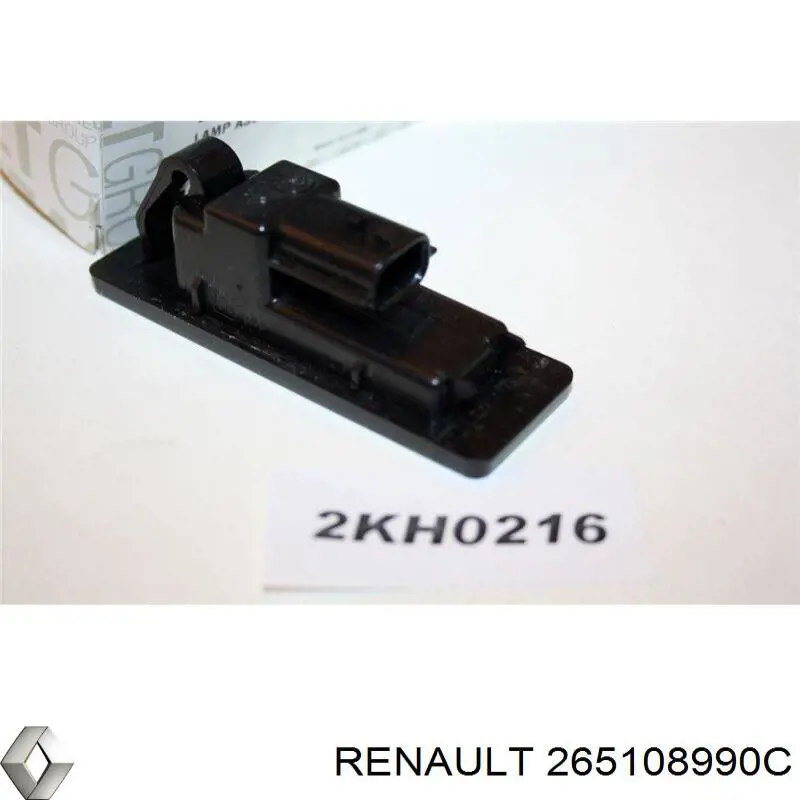 Lampa oświetlenia tylnej tablicy rejestracyjnej Renault (RVI) 265108990C cena, od 15,85 USD