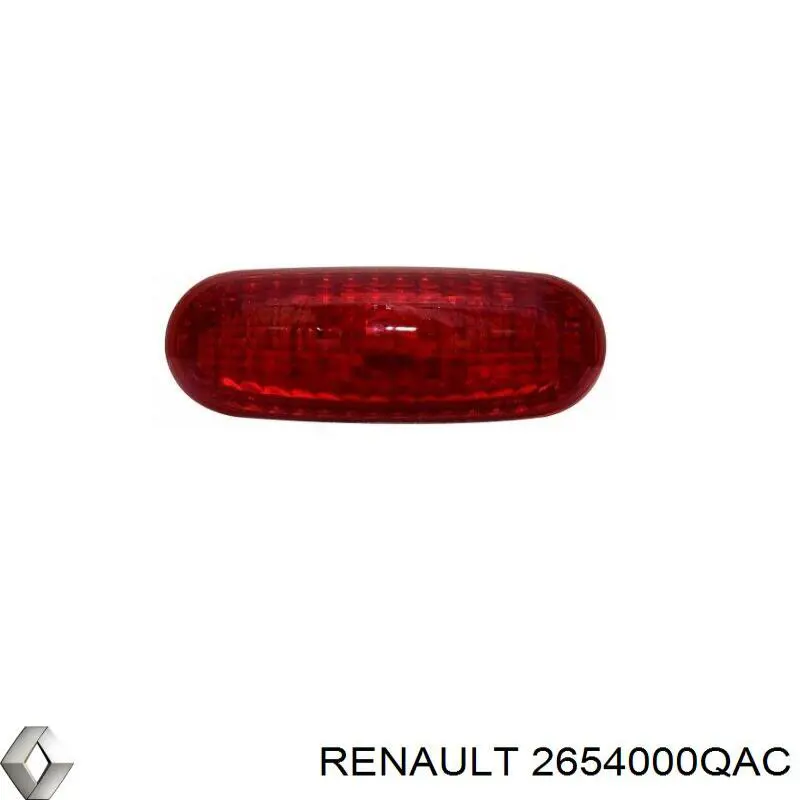 2654000QAC Renault (RVI) Lampa stop tylna dodatkowa