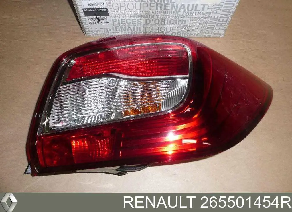 Lampa zespolona tylna prawa Renault (RVI) 265501454R cena, od 63,55 USD