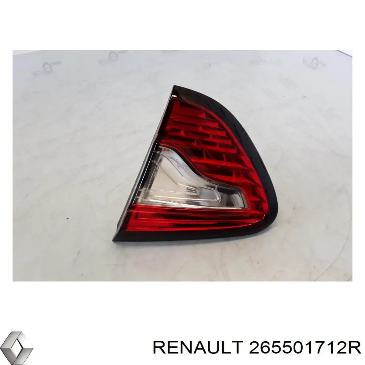 265501712R Renault (RVI) Lampa zespolona tylna prawa wewnętrzna