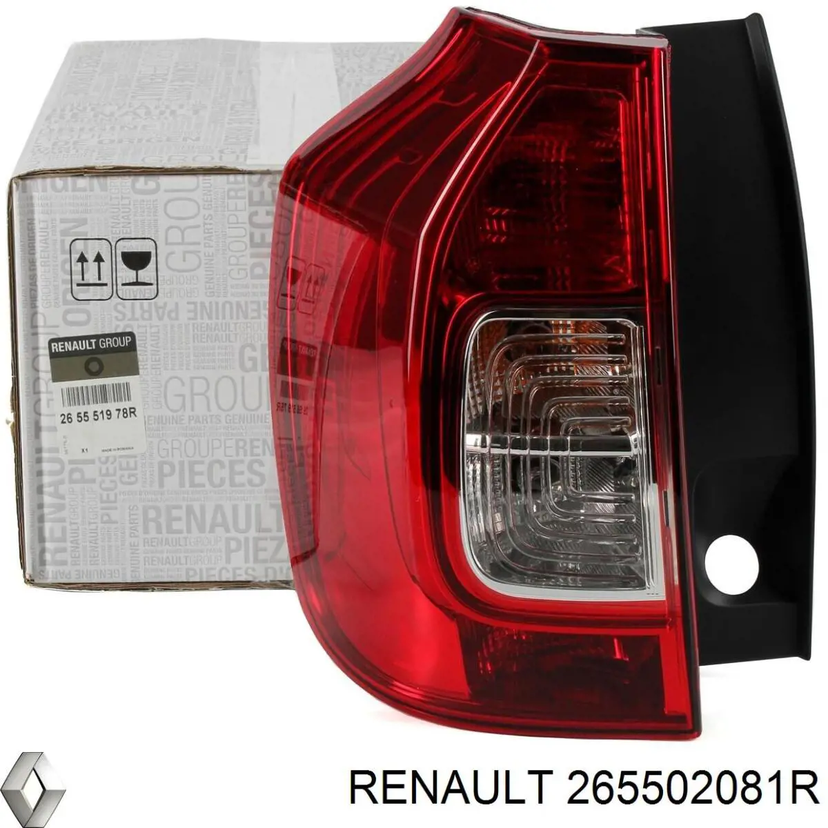 Do koszyka 265502081R Renault (RVI) Lampa zespolona tylna prawa