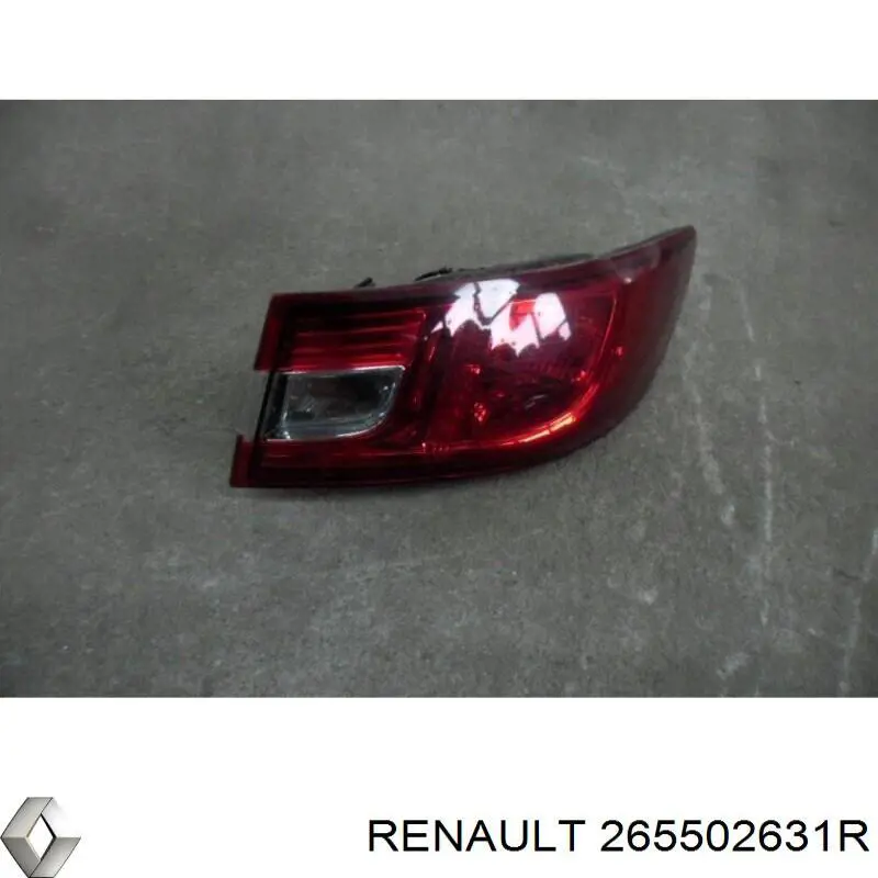265502631R Renault (RVI) Lampa zespolona tylna prawa zewnętrzna