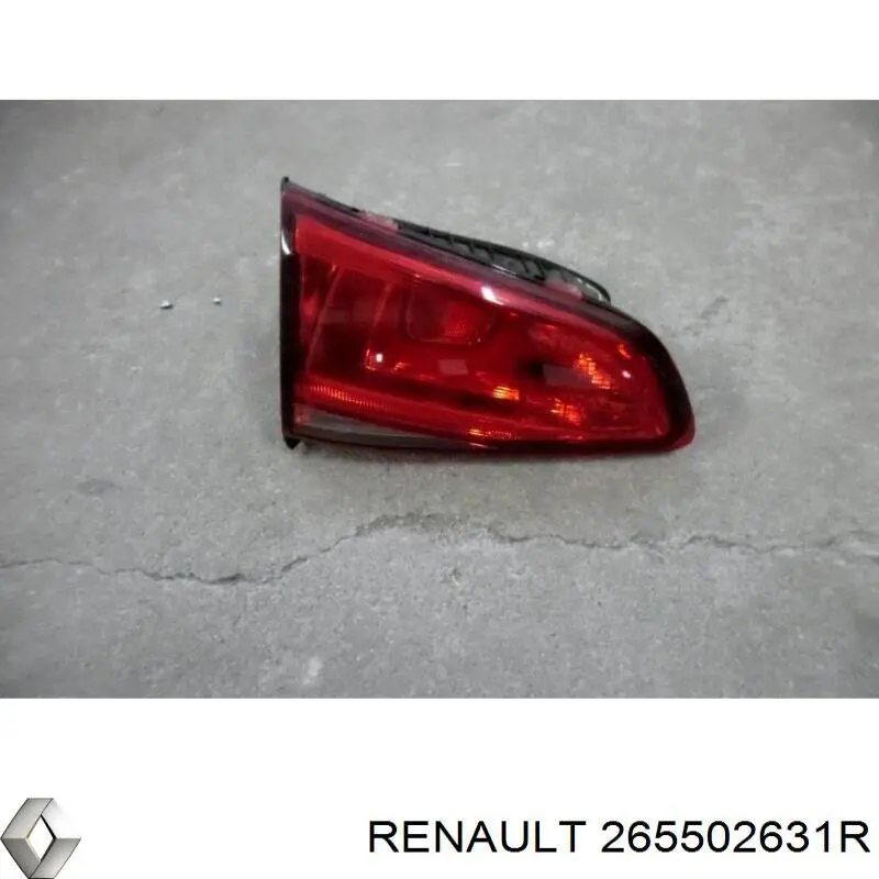 Lampa zespolona tylna prawa zewnętrzna Renault (RVI) 265502631R cena, od 68,20 USD