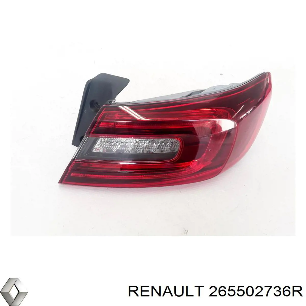 Lampa zespolona tylna prawa zewnętrzna 265502736R Renault (RVI)