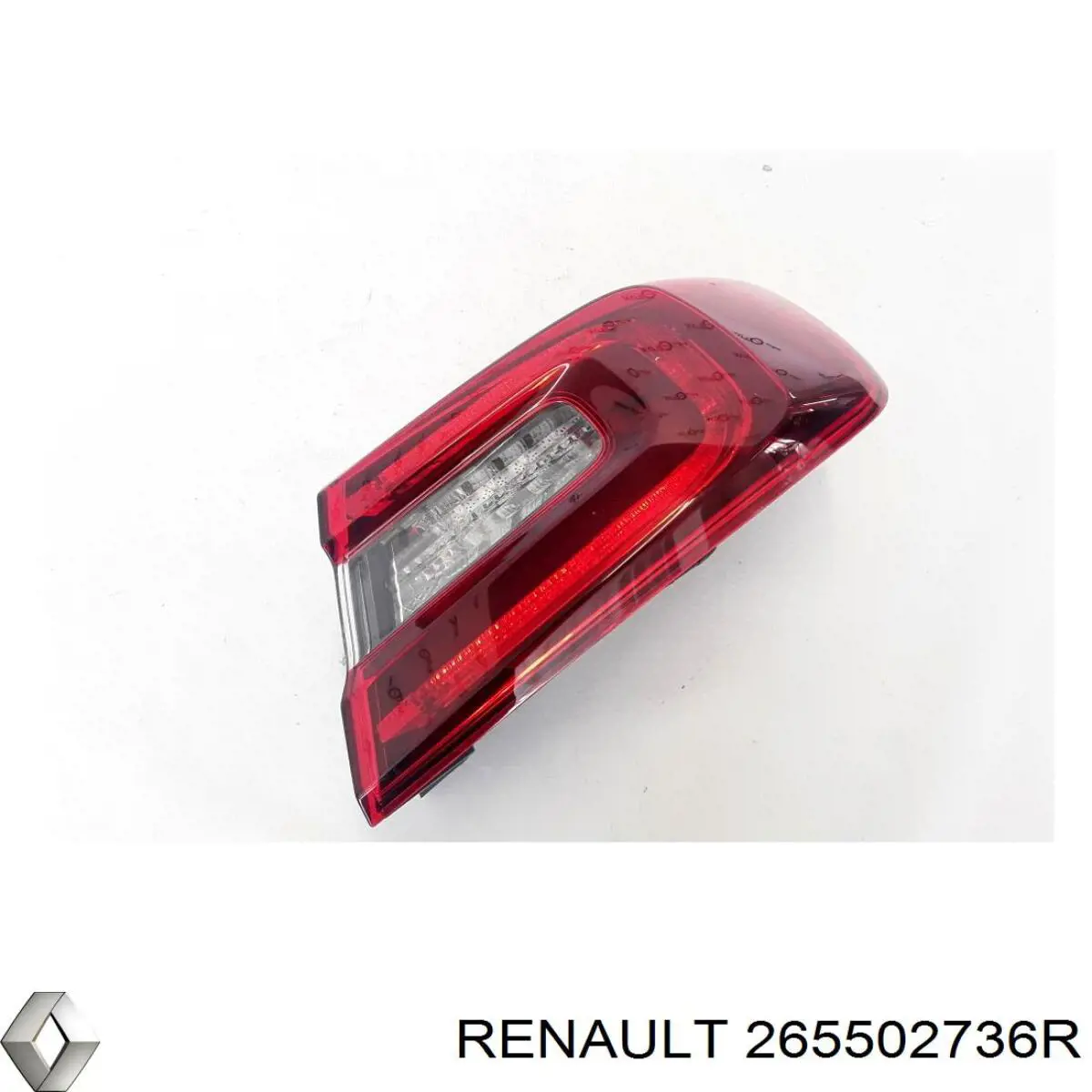 Lampa zespolona tylna prawa zewnętrzna Renault (RVI) 265502736R cena, od 361,44 USD