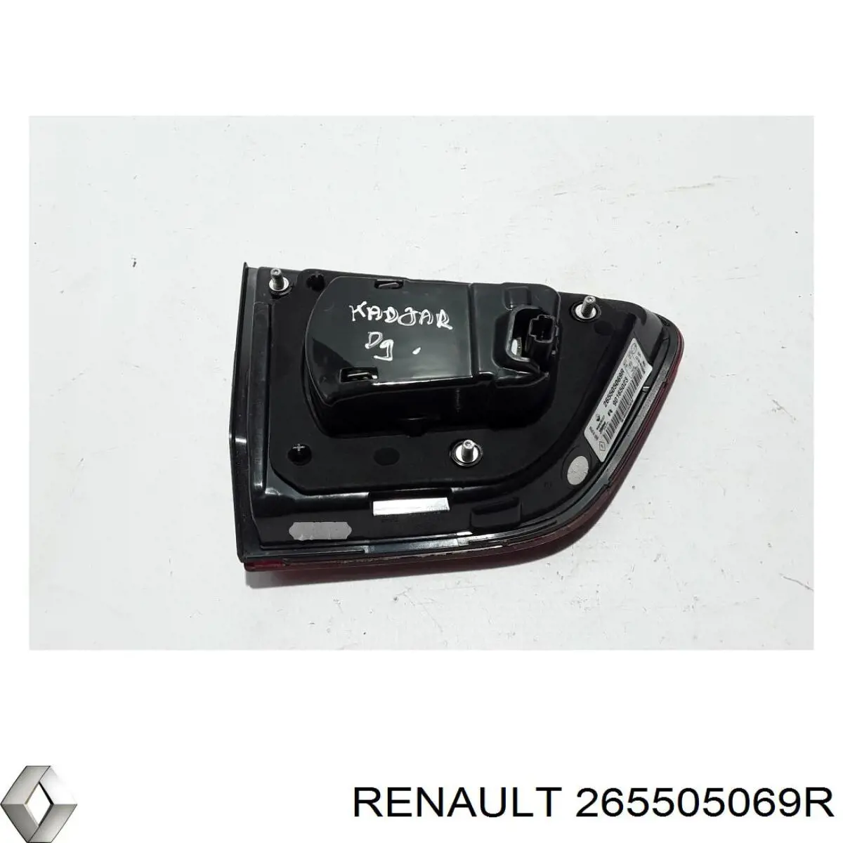 Lampa zespolona tylna prawa wewnętrzna Renault (RVI) 265505069R cena, od 115,77 USD